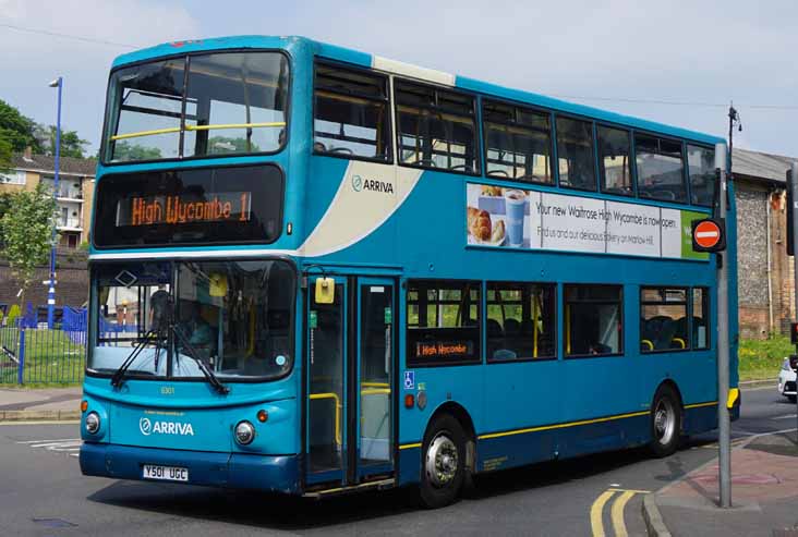 Arriva the Shires DAF DB250 Alexander ALX400 6301